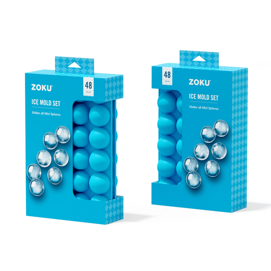 Zoku Mini Spheres Ice Mold Tray - Set of 2
