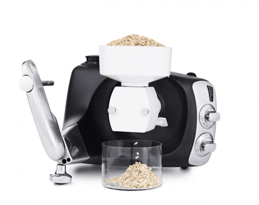 Ankarsrum Flake Mill - Original Assistent Stand Mixer Attachment for Rolling Grains, Making Smoothies and More