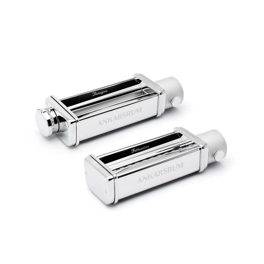 Ankarsrum Pasta Bundle (Lasagna Roller & Fettucine Cutter) - Original Assistent Stand Mixer Attachments for AKM6230
