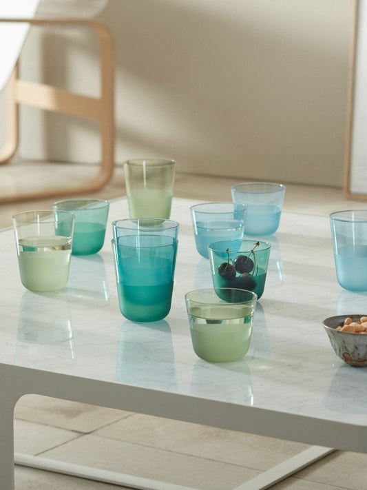 Arc Contrast Tumbler 13oz Moss - Set of 2