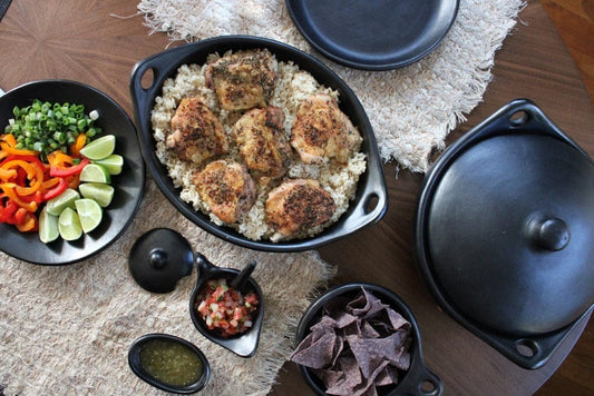 Authentic Chamba Oval Platter 3-Piece Set