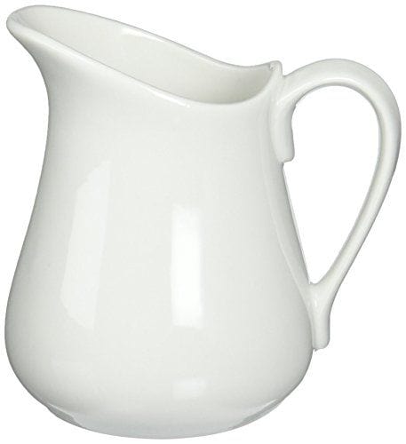 White Porcelain Pitcher