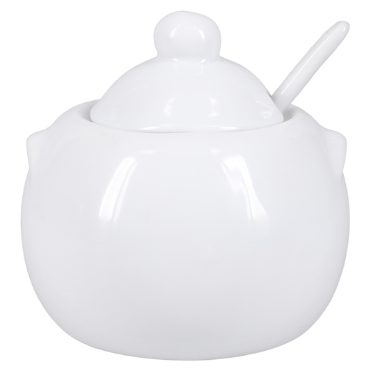 BIA Sugar Bowl with Spoon - 8oz.