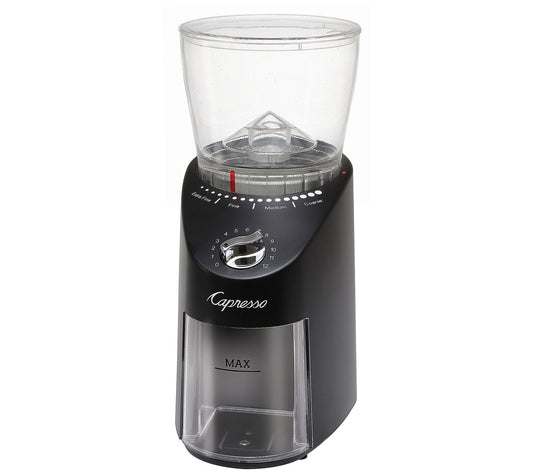 Capresso Infinity PLUS Burr Grinder, Black