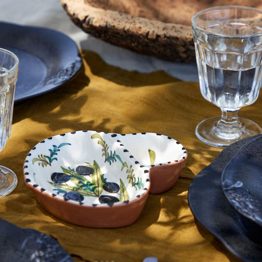 Casafina - Alentejo Terracotta - Large Olive Dish - Handmade in Portugal