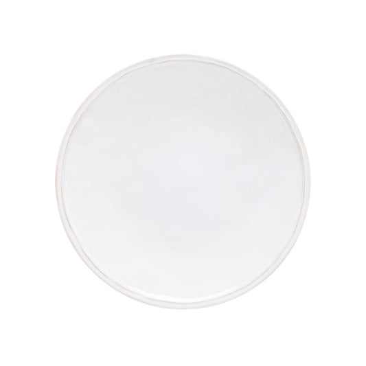 Casafina Fontana Stoneware Dinner Plate - 11.25", White