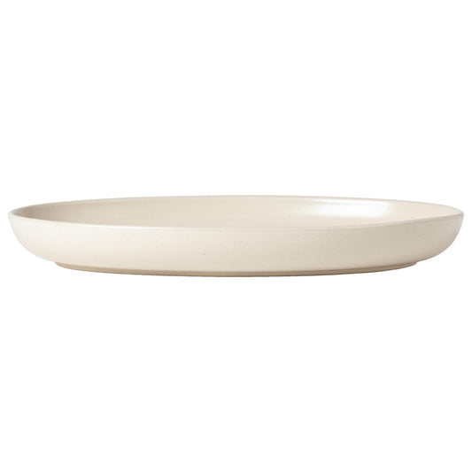 Casafina Pacifica 13" Oval Platter - Vanilla
