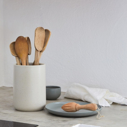 Casafina Pacifica 8" Utensil Holder - Artichoke or Vanilla