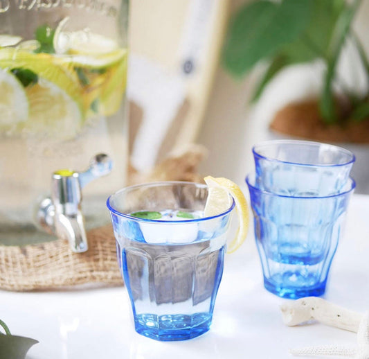 Duralex Le Picardie® Glass Tumbler Marine - 8 3/8 oz