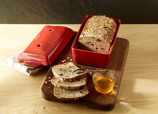 Emile Henry Bread Loaf Baker, Burgundy