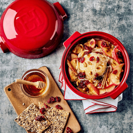 Emile Henry Cheese Baker, Rouge