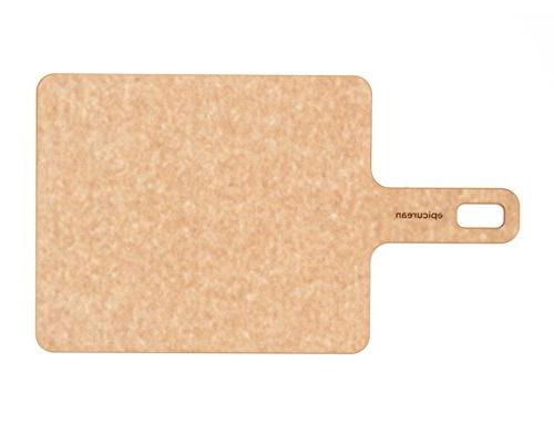 Epicuran Handy Cutting Board, Natural - 9" × 7.5"