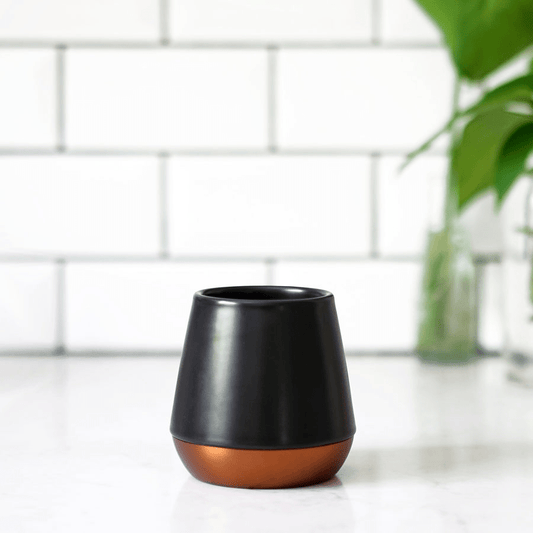Fellow - Joey Double Wall Ceramic Mugs - Matte Black, Matte White