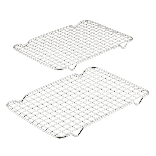 Hestan OvenBond Stainless Steel Half Sheet Pan Racks, Set of 2 - 12.25'' x 17.5''