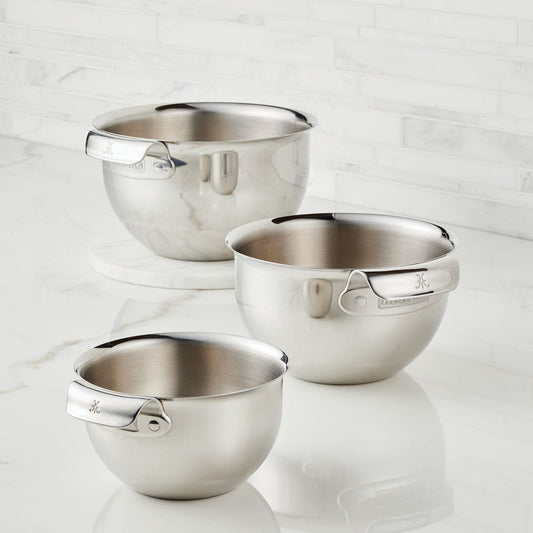 Hestan Provisions Stainless Steel Mixing Bowls - 3 Piece Set