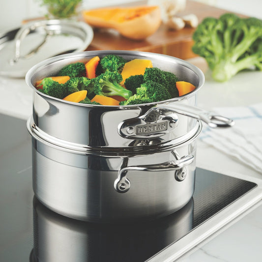 Hestan Provisions Stainless Steel Steamer Insert, 3 Quart