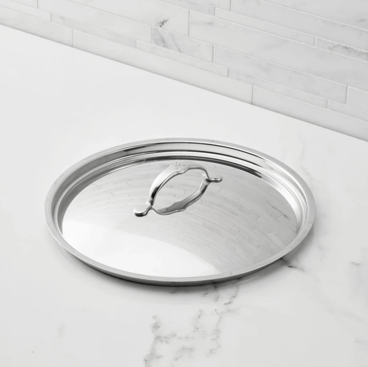 Hestan Provisions Stainless Steel Traditional Skillet Lid, 12.5"