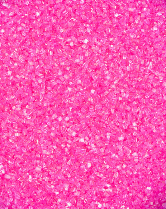 India Tree Hot Pink Sparkling Sugar - 7.5oz