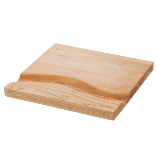 J.K. Adams Maple Square Cheese Board With Cracker Groove - 12"