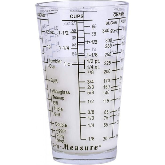 FBA Kolder Glass Mix-in-Measure, 2 Cup