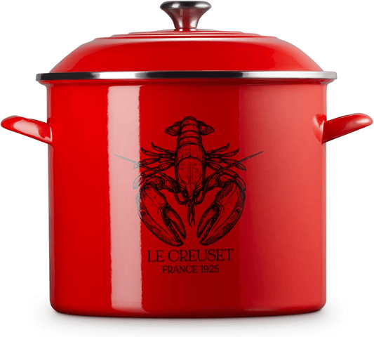 Le Creuset 20 Quart Lobster Stockpot, Carmin