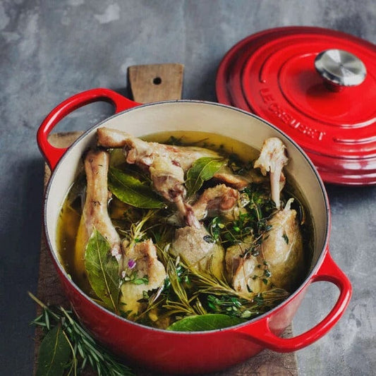 Le Creuset Signature 9-Piece Cookware Set, Cerise