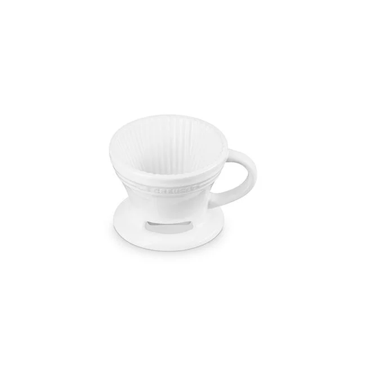 Le Creuset Pour Over Coffee, White