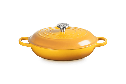 Le Creuset Signature Braiser - 3.5qt, Nectar