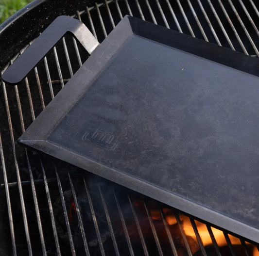 Made In Carbon Steel Griddle - Induction Compatible - Made in Sweden - Lifetime Warranty