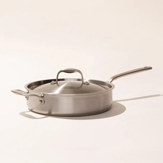 Made In Stainless Steel Saute Pan - 3.5 Quart - Made in Italy