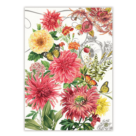 Michel Design Works - Kitchen Towel - Dahlias