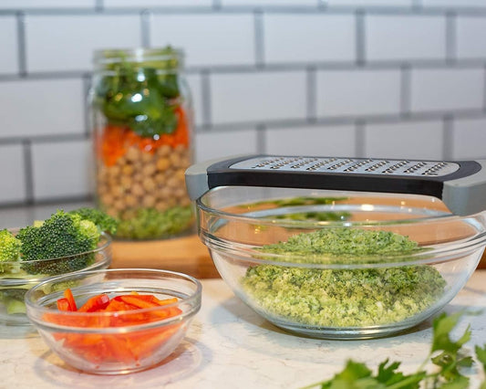 Microplane Extra Coarse Mixing Bowl Grater