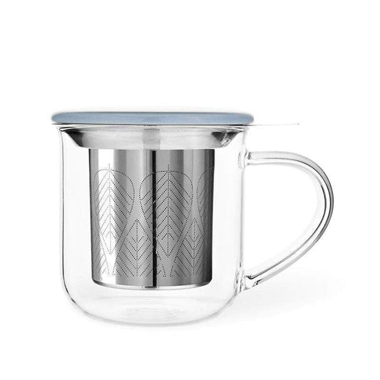 Viva Scandinavia Minima Eva Infuser Mug, 14oz. - Hazy Blue