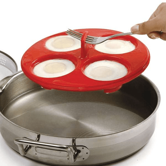 Norpro Nonstick Silicone 4 Egg Poacher