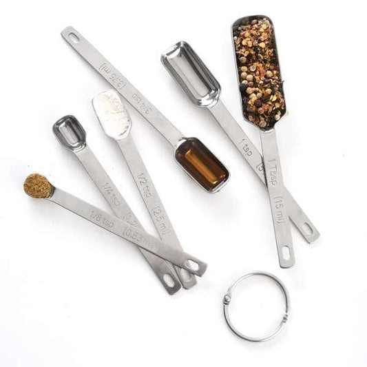 Norpro Stainless Steel Measuring Spoons - Set of 6