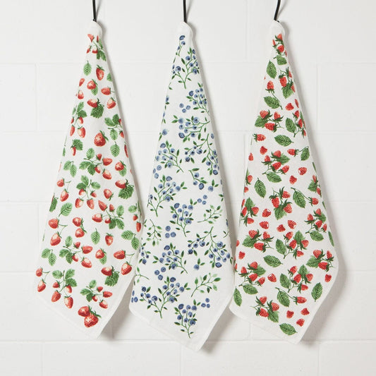 Now Designs by Danica Berry Patch Bakers Floursack Dishtowels - Set of 3