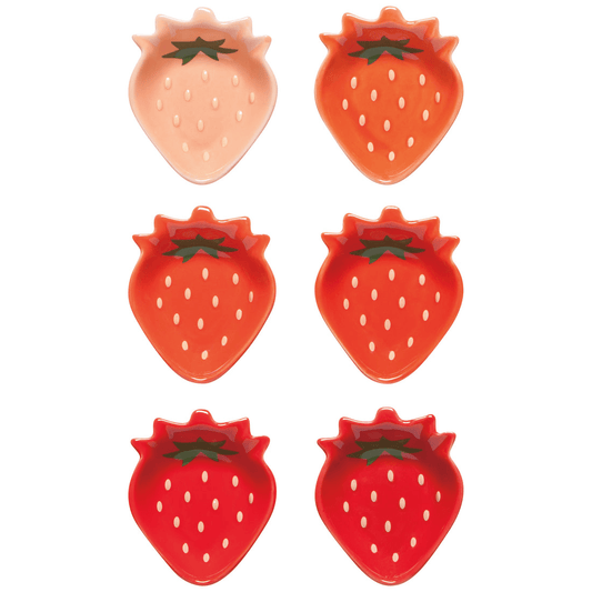 Danica Berry Sweet Shaped Pinch Bowls - Set of 6