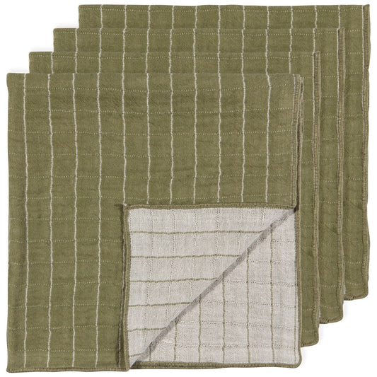 Danica Now Designs Double Weave Napkins - Set of 4 - Multiple Colors
