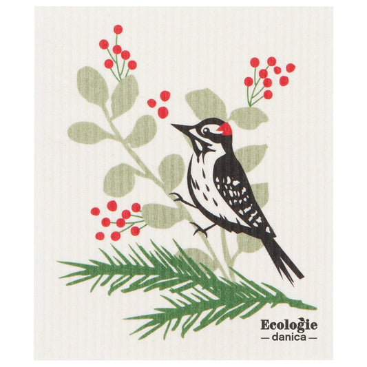 Danica Ecologie Forest Woodpecker Swedish Sponge Cloth