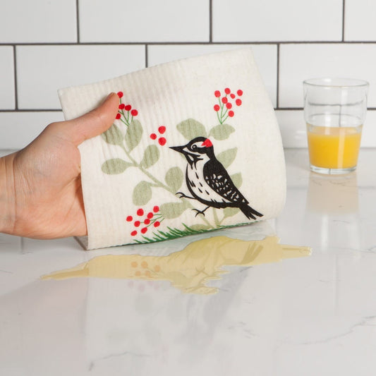 Danica Ecologie Forest Woodpecker Swedish Sponge Cloth
