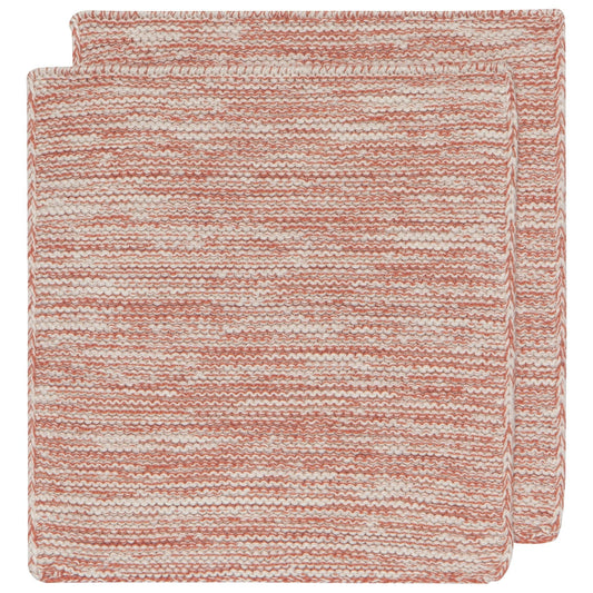 Danica Knit Dishcloths - Set of 2 - Multiple Colors