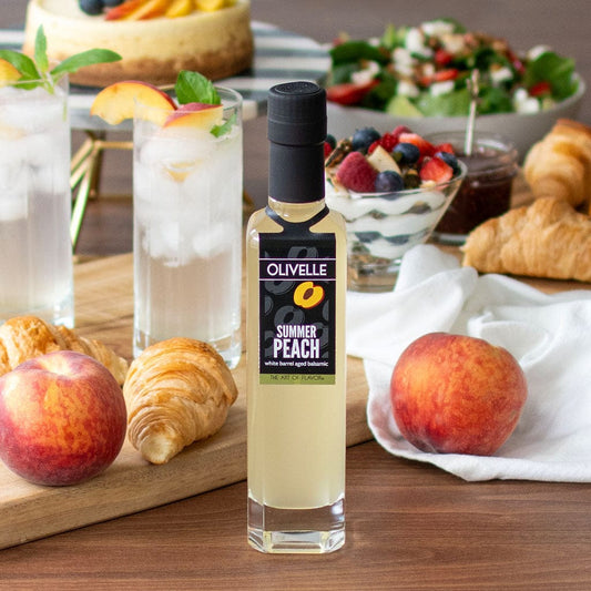 Olivelle Barrel Aged Summer Peach White Balsamic Vinegar