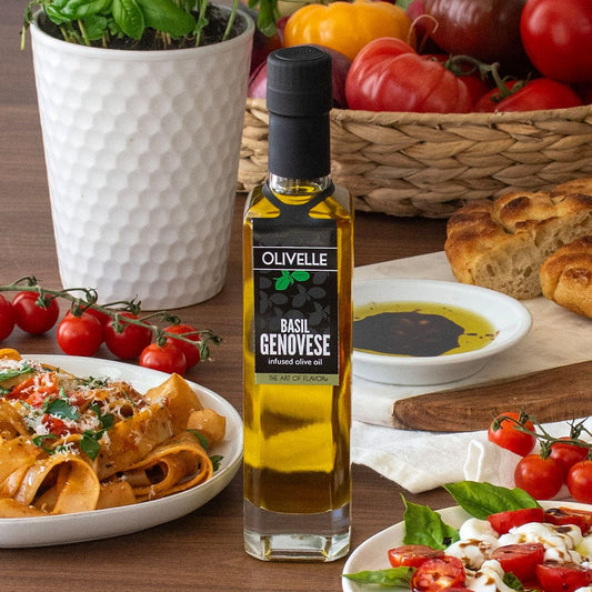 Olivelle Infused ExVirgin Olive Oil - Basil Genovese - Gluten Free