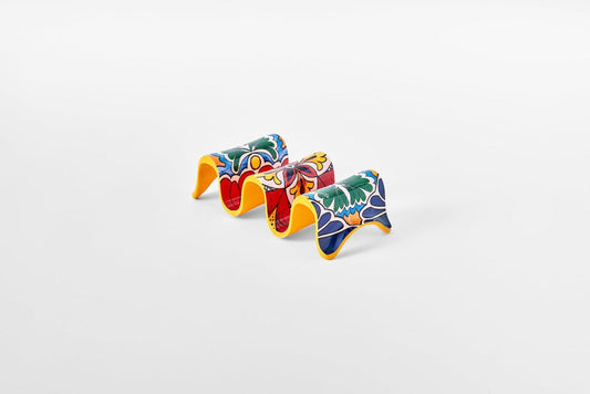 Prepara Multiple Taco Holder - Blue, Yellow