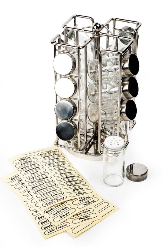 RSVP Revolving Spice Rack Set