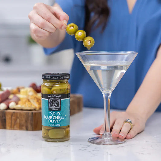 Sable & Rosenfeld Blue Cheese Tipsy Olives - 5 oz.