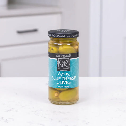 Sable & Rosenfeld Blue Cheese Tipsy Olives - 5 oz.