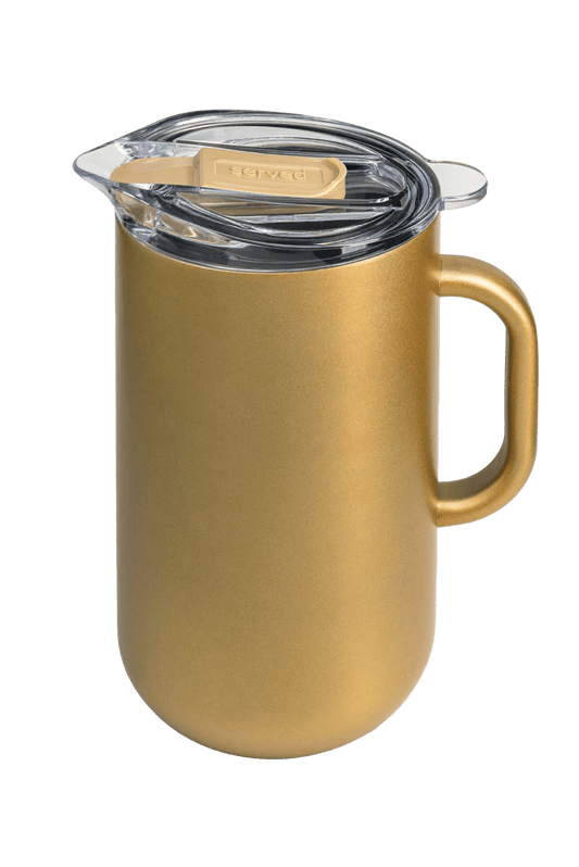 Served Insulated Pitcher - Golden
