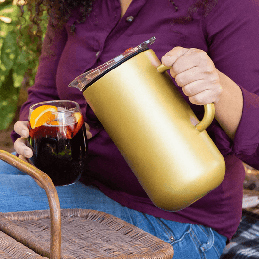 Served Insulated Pitcher - Golden