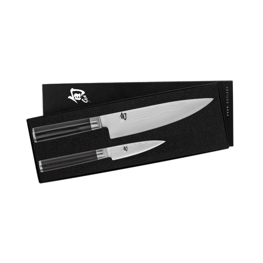 Shun - Classic 2 Piece Starter Set - 8" Chef's Knife, 3.5" Paring Knife